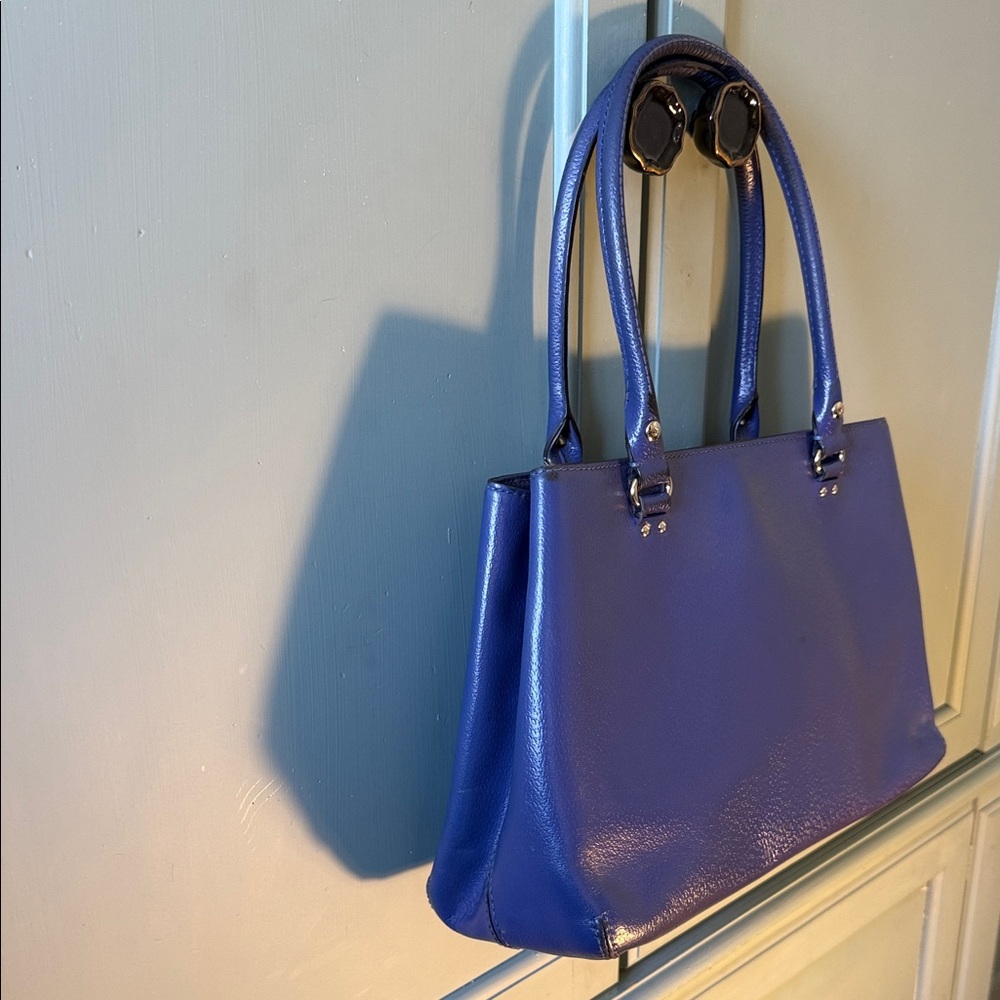 kate spade Royal Blue Leather Shoulder Bag - Picture 6 of 7